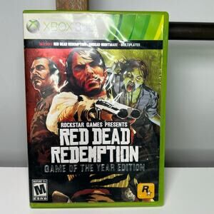 Xbox 360 Red‎ Dead Redemption Game of The Year Edition Pre Owned